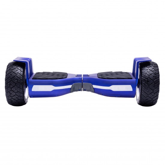 Hoverboard Smart Balance™, Hummer Blue, roti 8.5 inch, Bluetooth, Autobalans, LED Lights, 700W, Baterie cu Celule Samsung 