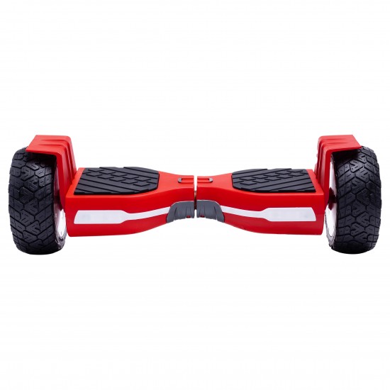 Hoverboard Smart Balance™, Hummer Red, roti 8.5 inch, Bluetooth, Autobalans, LED Lights, 700W, Baterie cu Celule Samsung