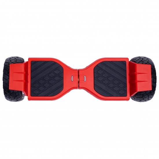 Pachet Hoverboard cu Scaun Smartbalance™, Hummer Red, roti 8.5 inch, Bluetooth, Autobalans, LED Lights, 700W, Baterie cu Celule Samsung + Scaun Hoverboard cu Suspensii Negru 