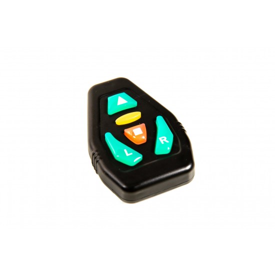 Safety Pack, Smart Balance, Vesta de semnalizare reflectorizanta cu sistem de semnalizare stanga-dreapta, telecomanda, Casca de protectie, Galbena