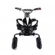 Snowmobil Electric Premium pentru Copii, Negru, 24V 12Ah, Autonomie 12km, Viteza maxima 15km/h, Smart Balance 2