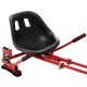 SMART BALANCE Hoverseat cu Suspensii Rosu, (Hoverkart) , produs original, scaun, compatibil cu orice tip de hoverboard de 6.5inch, 8inch, 8.5inch, 10inch, reglabil 