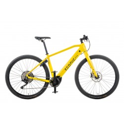 Bicicleta Electrica cu Pedalare Asistata Econic One Bandit, roti 29 inch, galben