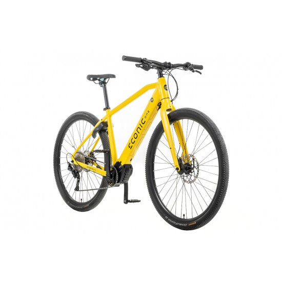 Bicicleta Electrica cu Pedalare Asistata Econic One Bandit, roti 29 inch, galben 5