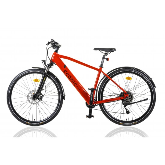 Bicicleta Electrica cu Pedalare Asistata Econic One Smart Urban, roti 29 inch, Rosu