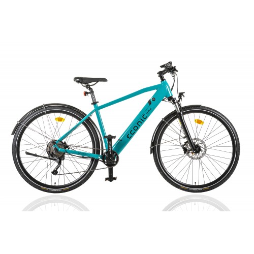 Bicicleta Electrica cu Pedalare Asistata Econic One Urban, roti 29 inch, Albastru