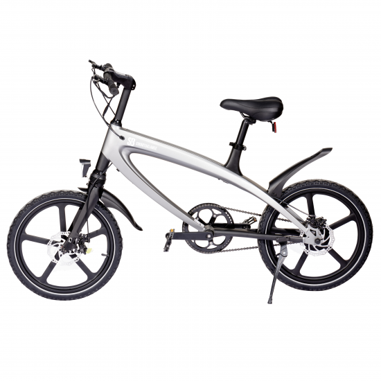 Bicicleta Electrica Smart Balance SB30 Urban Ride, Pedalare Asistata Activa, Motor 36V 230W, Baterie 5.2AH