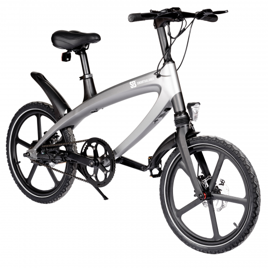 Bicicleta Electrica Smart Balance SB30 Urban Ride, Pedalare Asistata Activa, Motor 36V 230W, Baterie 5.2AH 5