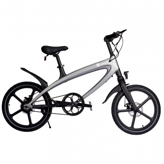 Bicicleta Electrica Smart Balance SB30 Urban Ride, Pedalare Asistata Activa, Motor 36V 230W, Baterie 5.2AH 4