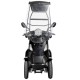 Carucior Electric pentru Varstnici sau persoane cu dizabilitati, Motor 1000W, Baterie 20 Ah, Negru 11