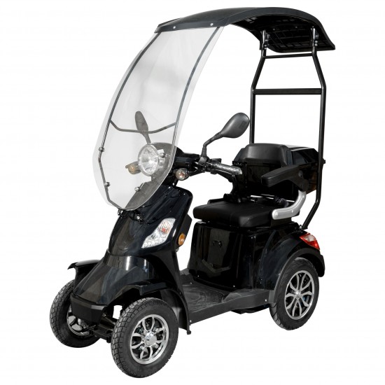 Vehicul Electric cu 4 Roti, Motor 1000W, Baterie 20 Ah, Negru 13