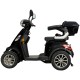 Carucior Electric pentru Varstnici sau persoane cu dizabilitati, Motor 1000W, Baterie 20 Ah, Negru 7