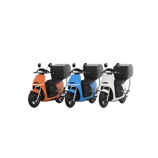 Scuter Electric Horwin EK1 Delivery, Comfort Range, White, motor 2800W, Baterie 36Ah, Autonomie 83km 2
