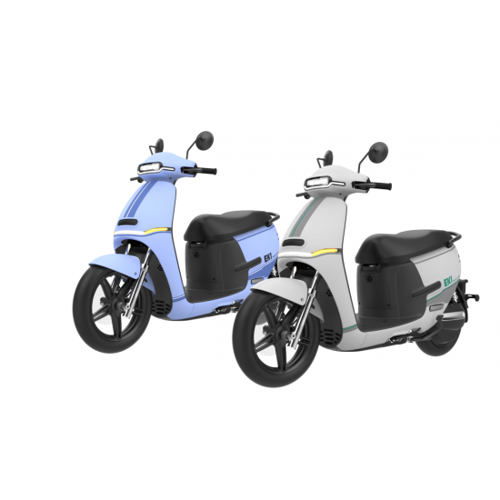 Scuter Electric Horwin EK1 Limited Edition, Extended Range, Light Blue, motor 2800W, Baterie 2x36Ah, Autonomie 166km 2