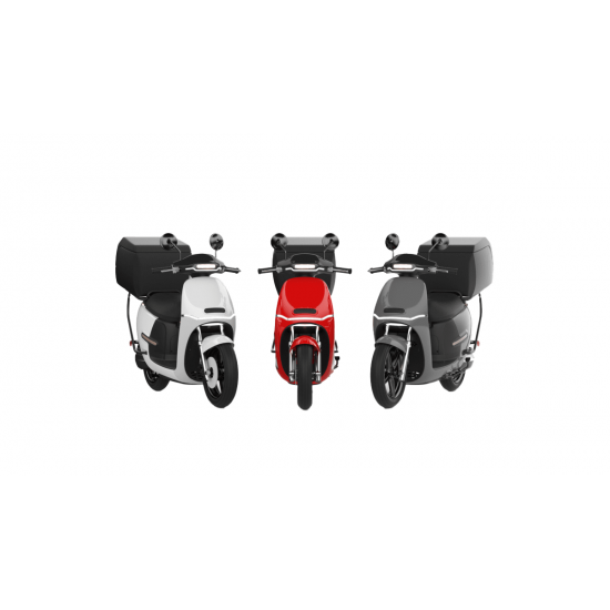 Scuter Electric Horwin EK3 Delivery, Comfort Range, White, motor 6200W, Baterie 36Ah, Autonomie 75km 2