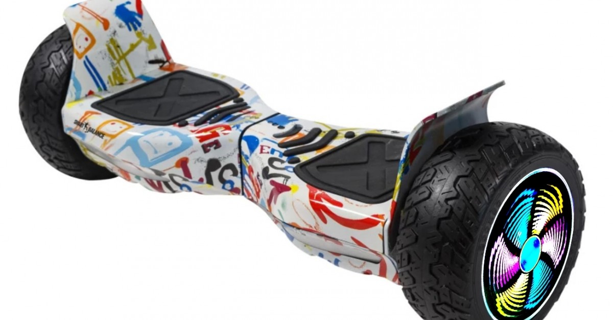 Hoverboard Off-Road, 8.5 inch, Hummer Splash PRO, Autonomie Standard ...