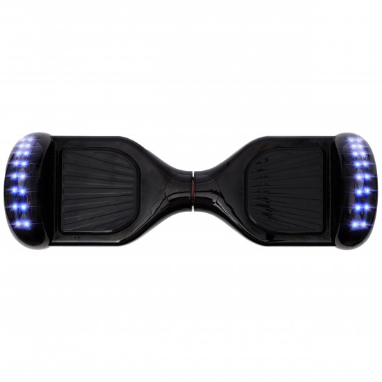 Hoverboard 6.5 inch, Regular Black PRO, Autonomie Standard, Smart Balance 2