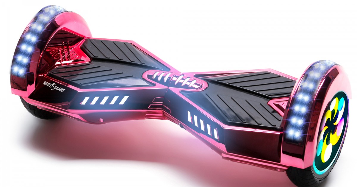 Hoverboard 8 inch, Transformers ElectroPink PRO, Autonomie Standard ...
