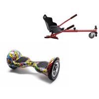 Kart Ergonomic Rosu