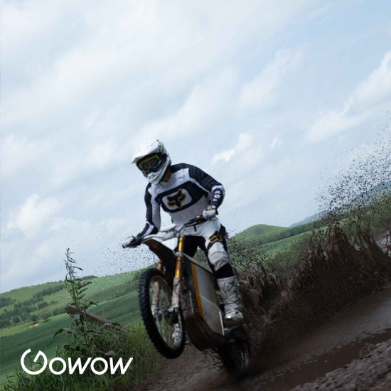 Motocicleta Electrica, Gowow ORI Street, capacitate 38.4 Ah, viteza 45 kmh, Autonomie 100 km, Dirtbike Electric Off-Road 20