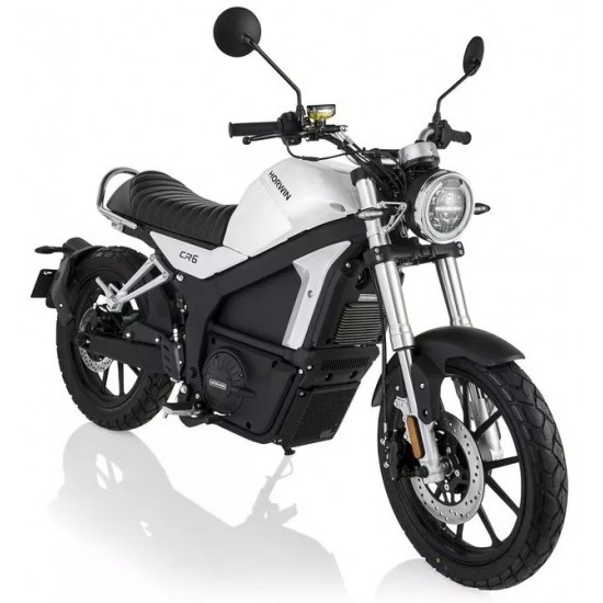 Motocicleta Electrica Horwin CR6 White (motoreta electrica) 7