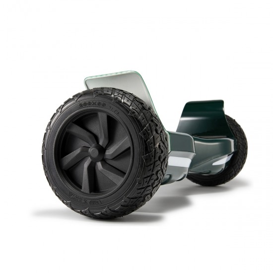 Hoverboard Off-Road, 8.5 inch, Hummer Green, Autonomie Standard, Smart Balance 3