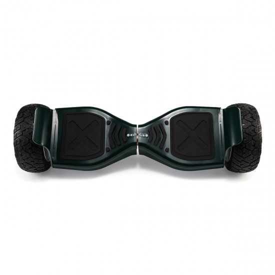 Hoverboard Off-Road, 8.5 inch, Hummer Green, Autonomie Standard, Smart Balance 4