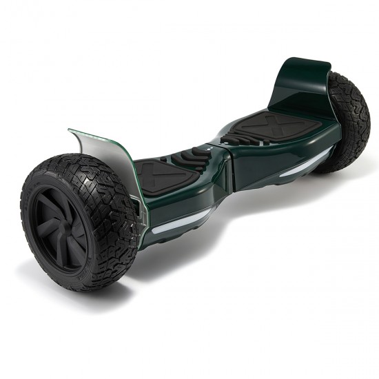 Hoverboard Off-Road, 8.5 inch, Hummer Green, Autonomie Standard, Smart Balance