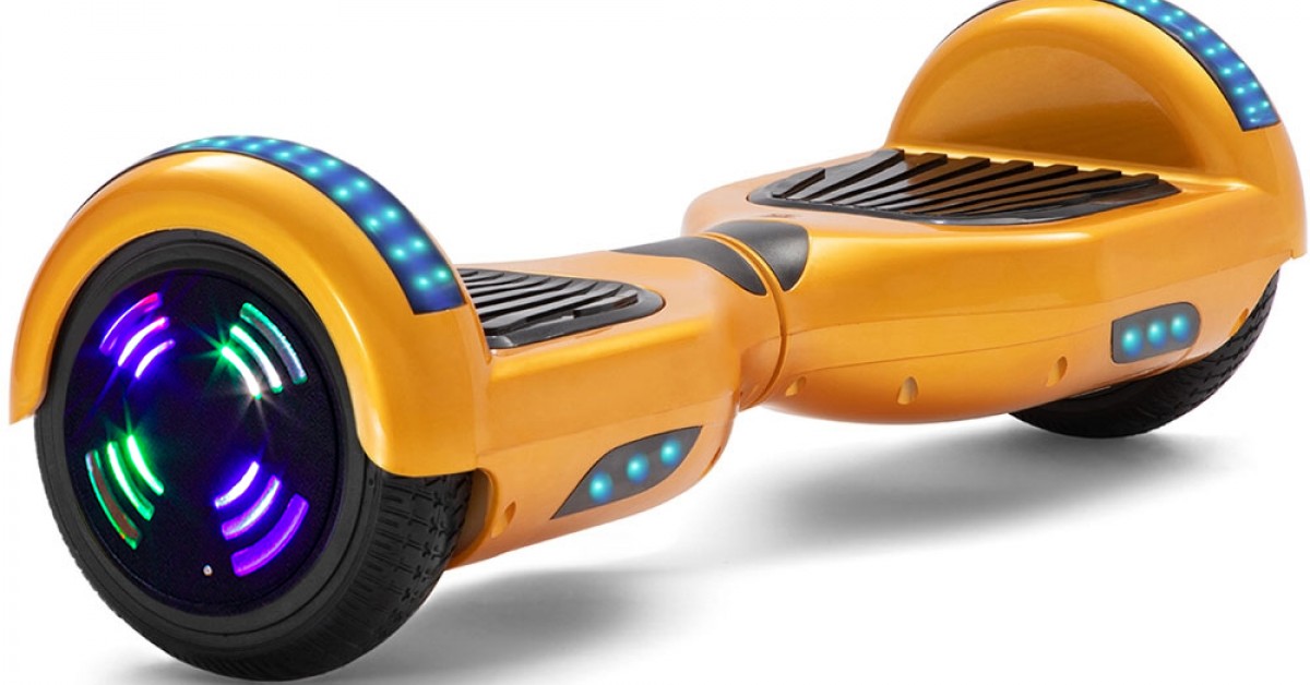 Hoverboard 6.5 inch, Regular Gold Junior, Autonomie Standard, Smart Balance