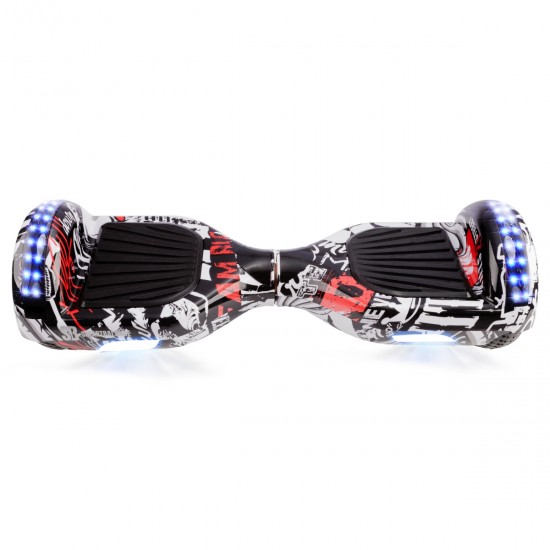 Pachet Hoverboard 6.5 inch cu Scaun Standard, Regular Last Dead PRO, Autonomie Extinsa si Hoverkart Ergonomic Albastru, Smart Balance 5