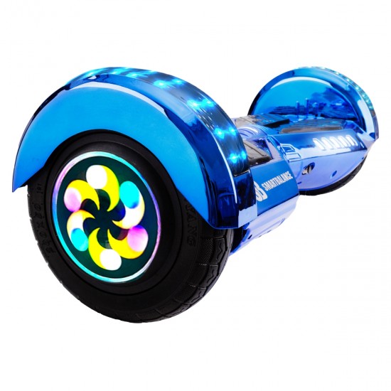 Pachet Hoverboard 8 inch cu Scaun Standard, Transformers ElectroBlue PRO, Autonomie Standard si Hoverkart Ergonomic Rosu, Smart Balance 2