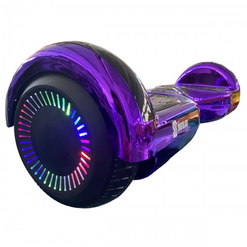 Hoverboard 6.5 inch, Regular ElectroPurple PRO, Autonomie Extinsa, Smart Balance