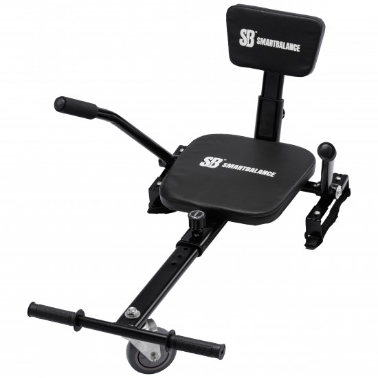 Hoverseat – Scaun Hoverboard – Hoverkart Comfort Smart Balance, negru, compatibil cu orice hoverboard, lungime reglabila 4