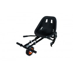 Hoverseat – Scaun Hoverboard – Hoverkart cu suspensii duble Smart Balance, negru, compatibil cu orice hoverboard, lungime reglabila