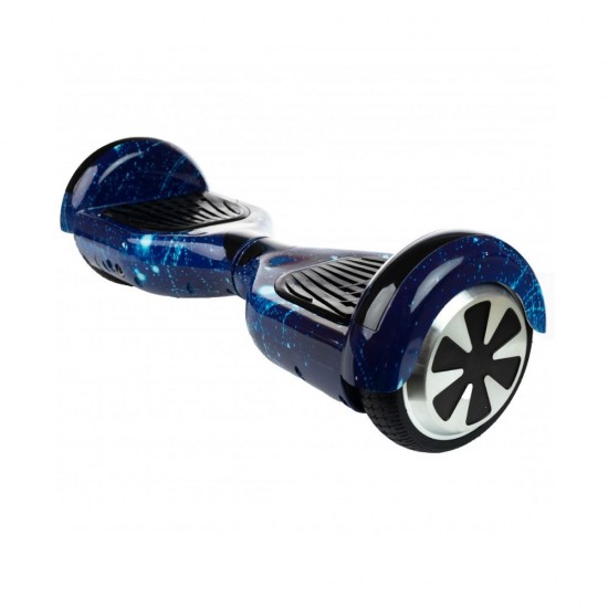 Hoverboard 6.5 inch, Regular Galaxy Blue, Autonomie Extinsa, Smart Balance