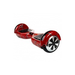 Hoverboard cu Boxe Bluetooth, Lumini LED si Auto Balans, roti 6.5'', 15km Autonomie, Putere 700W, Baterie 4Ah Samsung Cell, Smart Balance Regular Red Spider