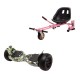 Pachet Hoverboard cu Scaun Smartbalance™, Hummer Camouflage, roti 8.5 inch, Bluetooth, Autobalans, LED Lights, 700W, Baterie cu Celule Samsung + Scaun Hoverboard cu Suspensii Roz Pachet Hoverboard cu Scaun Smartbalance™, Hummer Camouflage, roti 8.5 inch, Bluetooth, Autobalans, LED Lights, 700W, Baterie cu Celule Samsung + Scaun Hoverboard cu Suspensii Roz