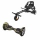 Pachet Hoverboard cu Scaun Smartbalance™, OffRoad Camouflage, roti 10 inch, Bluetooth, Autobalans, LED Lights, 700W, Baterie cu Celule Samsung + Scaun Hoverboard cu Suspensii Negru 2