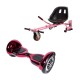 Pachet Hoverboard cu Scaun Smartbalance™, OffRoad ElectroRed, roti 10 inch, Bluetooth, Autobalans, LED Lights, 700W, Baterie cu Celule Samsung + Scaun Hoverboard cu Suspensii Roz Pachet Hoverboard cu Scaun Smartbalance™, OffRoad ElectroRed, roti 10 inch, Bluetooth, Autobalans, LED Lights, 700W, Baterie cu Celule Samsung + Scaun Hoverboard cu Suspensii Roz