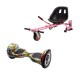 Pachet Hoverboard cu Scaun Smartbalance™, OffRoad HipHop, roti 10 inch, Bluetooth, Autobalans, LED Lights, 700W, Baterie cu Celule Samsung + Scaun Hoverboard cu Suspensii Roz Pachet Hoverboard cu Scaun Smartbalance™, OffRoad HipHop, roti 10 inch, Bluetooth, Autobalans, LED Lights, 700W, Baterie cu Celule Samsung + Scaun Hoverboard cu Suspensii Roz