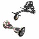 Pachet Hoverboard cu Scaun Smartbalance™, OffRoad Skull Coloured, roti 10 inch, Bluetooth, Autobalans, LED Lights, 700W, Baterie cu Celule Samsung + Scaun Hoverboard cu Suspensii Negru 2