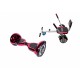 Set Hoverboard OffRoad cu Scaun, Hoverkart Confort, Boxe Bluetooth, Lumini LED si Auto Balans, roti 10'', 15km Autonomie, Putere 700W, Baterie 4Ah Samsung Cell, Smart Balance OffRoad ElectroPink 2