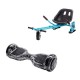 Pachet Hoverboard cu Scaun Smartbalance™, Regular SkullHead, roti 6.5 inch, Bluetooth, Autobalans, LED Lights, 700W, Baterie cu Celule Samsung + Scaun Hoverboard cu Suspensii Albastru 2