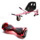 Pachet Hoverboard cu Scaun Smartbalance™, Transformers ElectroRed, roti 6.5 inch, Bluetooth, Autobalans, LED Lights, 700W, Baterie cu Celule Samsung + Scaun Hoverboard cu Suspensii Roz 2