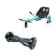 Pachet Hoverboard cu Scaun Smartbalance™, Transformers Thunderstorm Blue, roti 6.5 inch, Bluetooth, Autobalans, LED Lights, 700W, Baterie cu Celule Samsung + Scaun Hoverboard cu Suspensii Albastru 2
