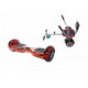 Pachet Hoverboard cu Scaun Smartbalance™, Regular Flame, roti 6.5 inch, Bluetooth, Autobalans, LED Lights, 700W, Baterie cu Celule Samsung + Scaun Hoverboard cu Burete 2