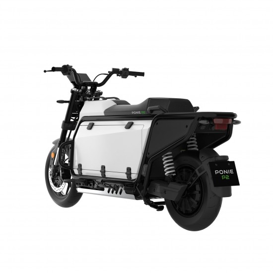 Motocicleta Electrica Cargo Ponie P2, 400L / 199 kg capacitate de incarcare, motor 4000W, baterie CATL 72V 94Ah, autonomie 185 km 25