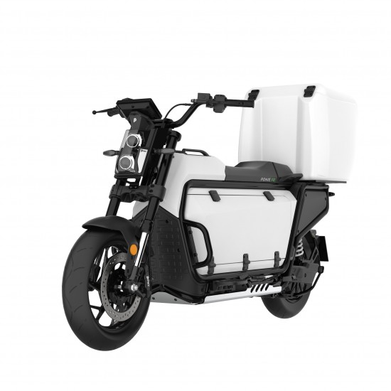 Motocicleta Electrica Cargo Ponie P2, 400L / 199 kg capacitate de incarcare, motor 4000W, baterie CATL 72V 94Ah, autonomie 185 km