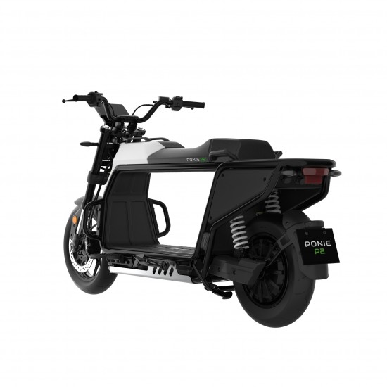 Motocicleta Electrica Cargo Ponie P2, 400L / 199 kg capacitate de incarcare, motor 4000W, baterie CATL 72V 94Ah, autonomie 185 km 23