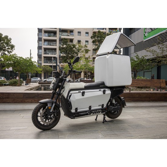 Motocicleta Electrica Cargo Ponie P2, 400L / 199 kg capacitate de incarcare, motor 4000W, baterie CATL 72V 94Ah, autonomie 185 km 4
